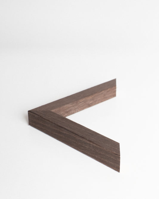 Sample: Helsinki (20x20mm), Dark Brown Oak - Veneer