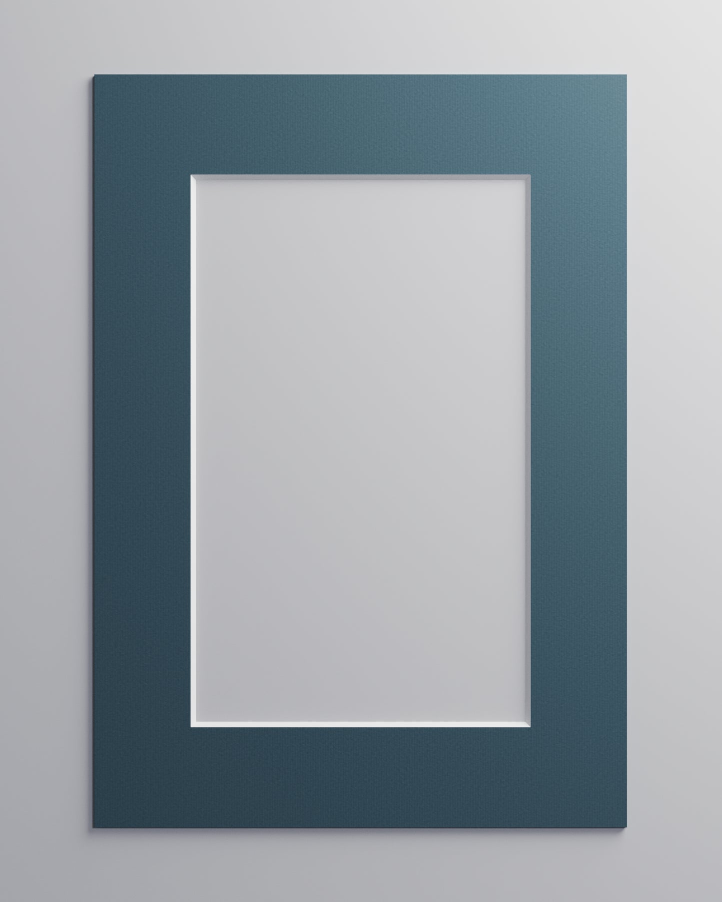 Passepartout Dunkelblau (Weißer Kern)