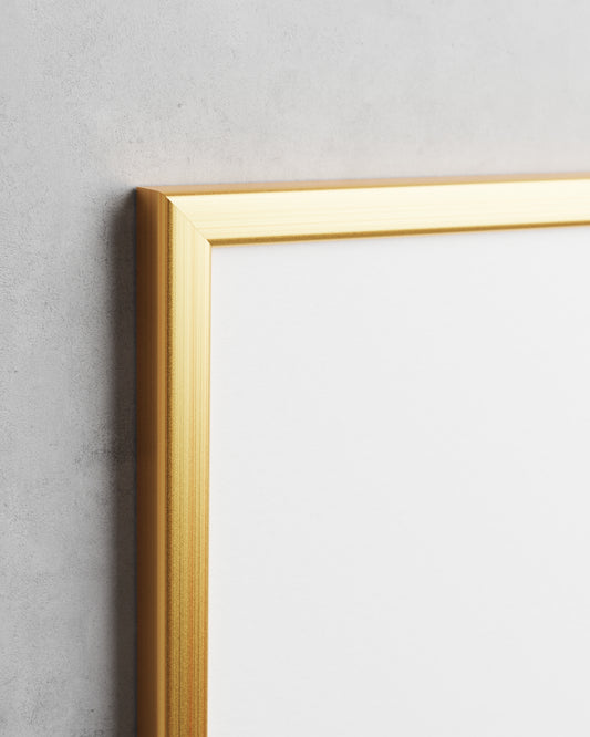 Stockholm (13x13mm), Gold 